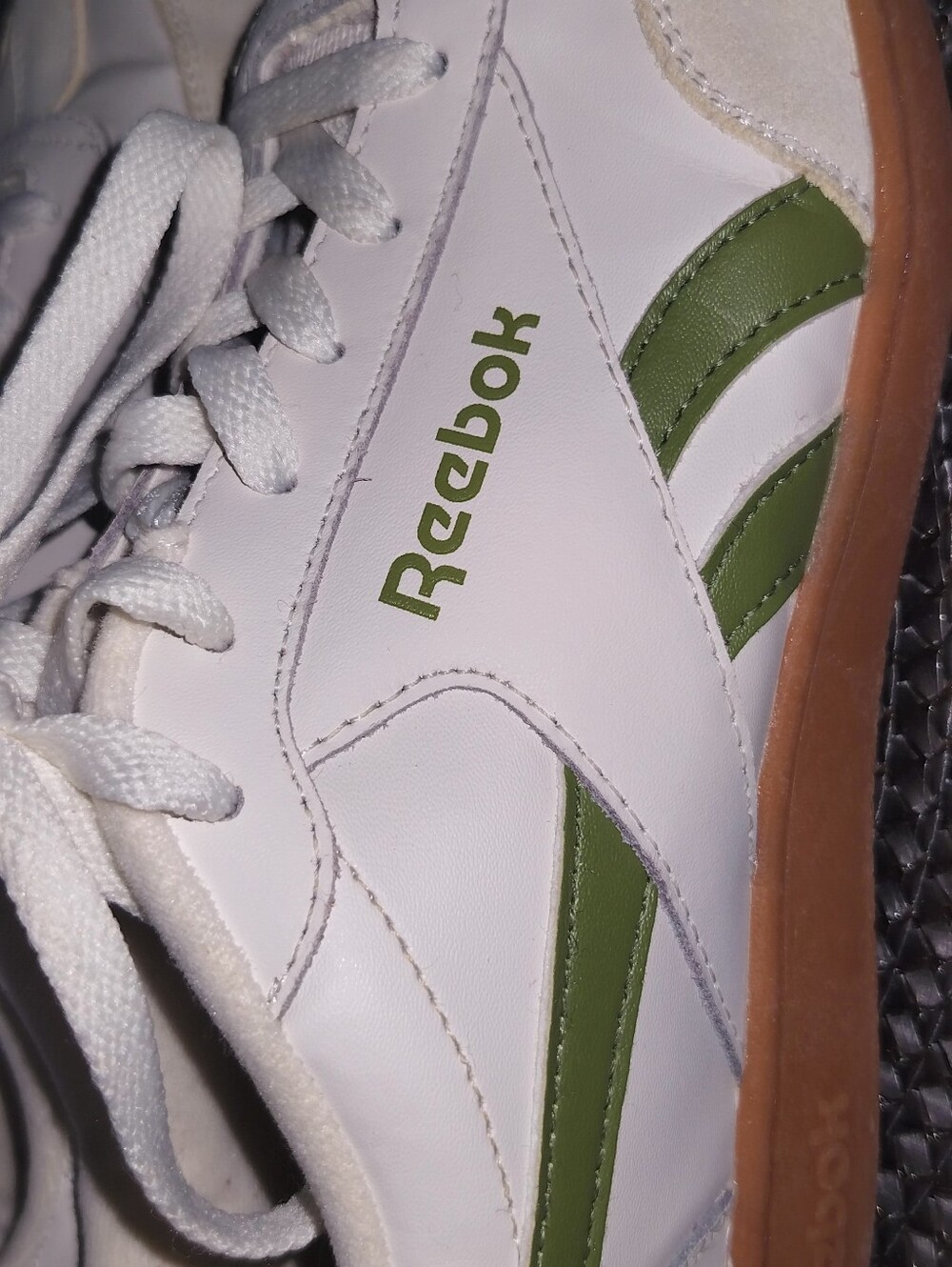 Reebok Women's White & Gum Lace-Up Sneakers - Picture 3 of 5